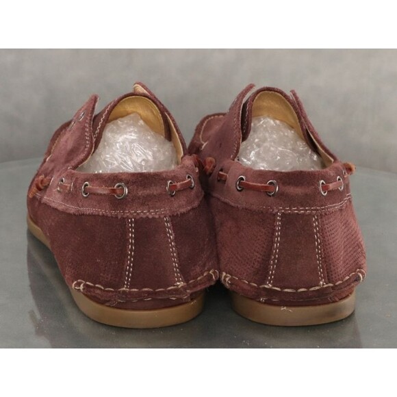 John Varvatos Schooner Men\'s Laceless Boat Shoes Size 12 M Leather Tan main image 4